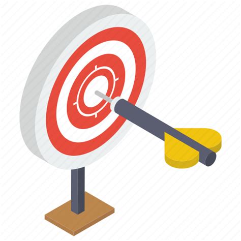 Bullseye, dartboard, objective, sports, target board icon