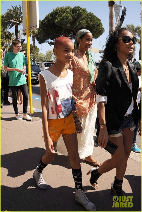 Willow Smith Cannes With Mom Jada Pinkett Willow Smith Photo