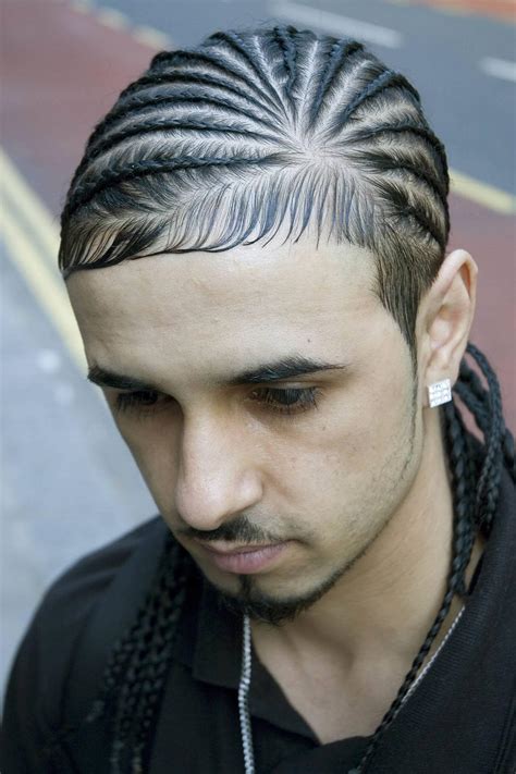 Trenzas Pegadas Para Hombres Trenzas Para Hombres 30 Estilos En Pelo Largo Y No Tanto