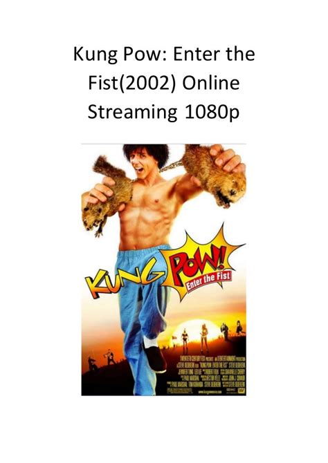 kung pow enter the fist 2002 online streaming 1080p hilarious acti…