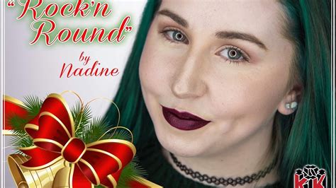 rockin around the christmas tree cover by nadine youtube