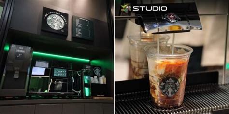 Starbucks Coffee Machine Blesses Caffeine Lovers In Bangkok With