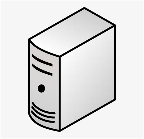 Server Clipart Server Pc Server Drawing Png 500x713 Png Download