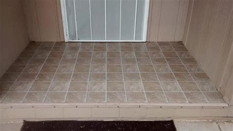 Thinking about starting a do it yourself flooring project? Is there a non yellowing permanent vinyl tile sealer for exterior ? - DoItYourself.com Community ...