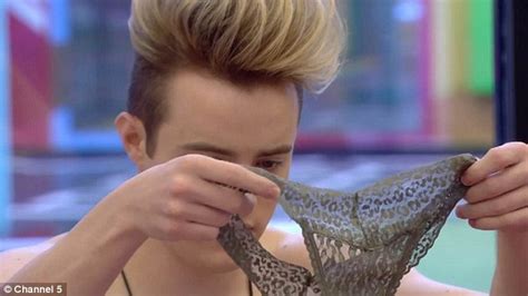 cbb s jedward wash each other in bath and try on thongs daily mail online