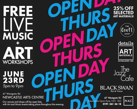 Open Thursday Newcastle Arts Centre