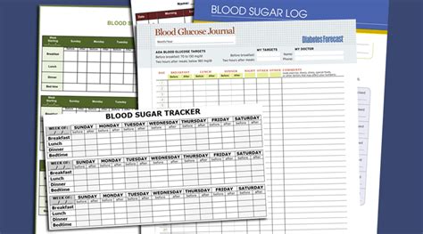 5 Free Printable Blood Sugar Log Templates Organization Blood Vrogue