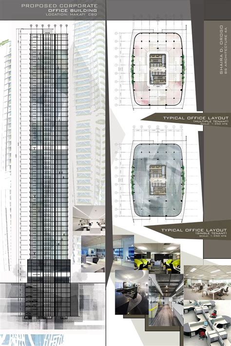 Design 8 Proposed Corporate Office Building High Rise Building