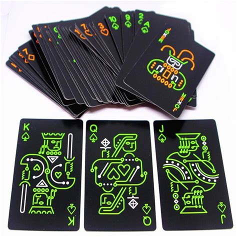 Check spelling or type a new query. 100% Plastic Cards Fluorescence Poker Playing Cards High Quality Durable Night Light Poker ...
