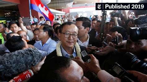 Exiled Cambodian Opposition Leaders Are Indicted As Prime Minister Tightens Grip The New York