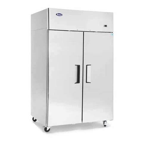 Atosa Upright Commercial Stainless Steel Double Door Freezer 900l