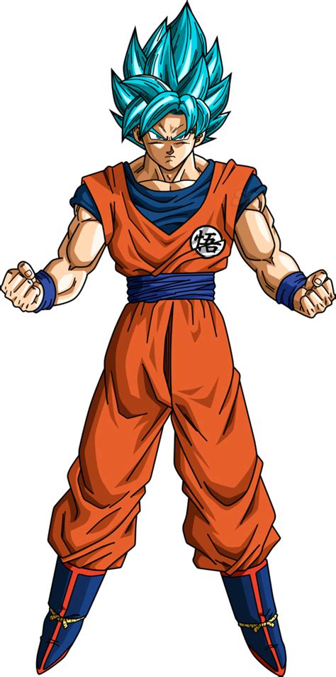 Goku during dragon ball gt was stronger than ssj 3 as evidenced by him defeating general rilldo who he stated was stronger than buu and he defeated him in his base form. Son Goku Blue - Dragonball Minecraft Skin