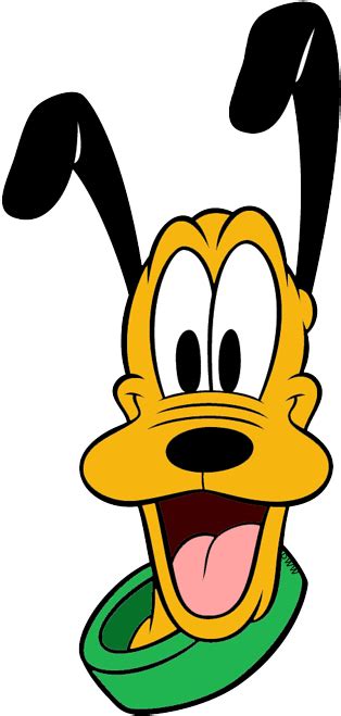 Pluto Clip Art Pluto Mickey Mouse Face Free Png Image In 2023