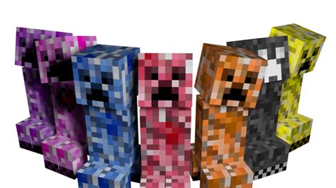 Add Many Different Types Of Creepers Elemental Creepers Mod The Creeper
