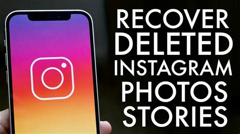 How To Recover Deleted Instagram Photos Stories Videos Reels