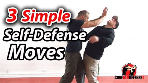3 Simple Self Defense Moves Everyone Should Know Youtube
