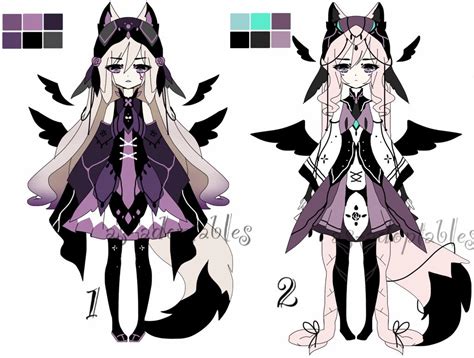 Witch Kemonomimi Batch Adoptable Closed By As Adoptables On Deviantart