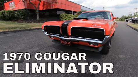 1970 Mercury Cougar Boss Eliminator For Sale Youtube