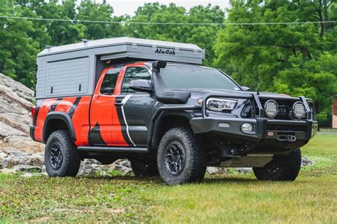 Alu Cab Canopy Camper For 2016 Toyota Tacoma 5ft Bed
