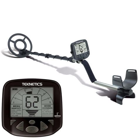 Free Shipping Teknetics Gamma 6000 Metal Detector With 8 Concentric