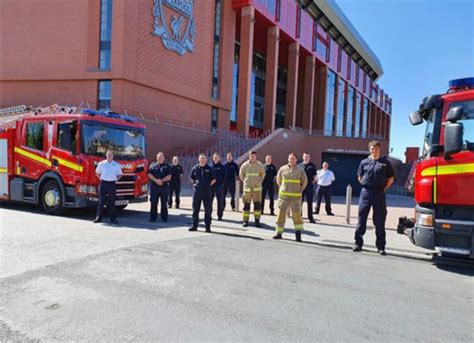 Merseyside Fire Service Praised For Support Towards Community During