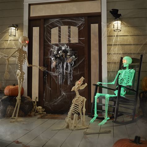 The Home Depots Brand New Outdoor Skeleton Décor Will Make Your Yard