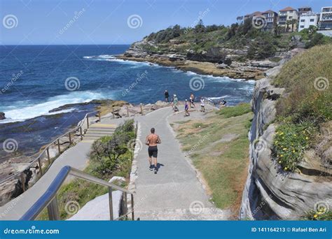 Bondi To Coogee Coastal Walk Sydney Australia Royalty Free Stock