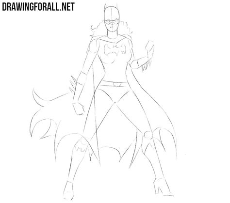 How To Draw Batgirl