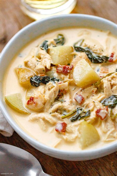 Slow cooker creamy chicken, broccoli & rice casserole. Slow Cooker Creamy Chicken Soup Recipe - Crock Pot Chicken ...