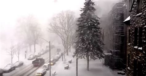 Tempesta Di Neve Spettacolare Video In Time Lapse 3b Meteo