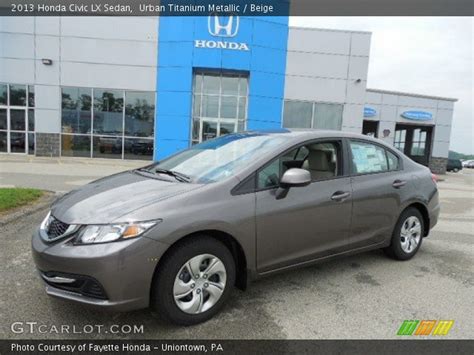 2021 honda civic cargo space and interior storage options. Urban Titanium Metallic - 2013 Honda Civic LX Sedan ...