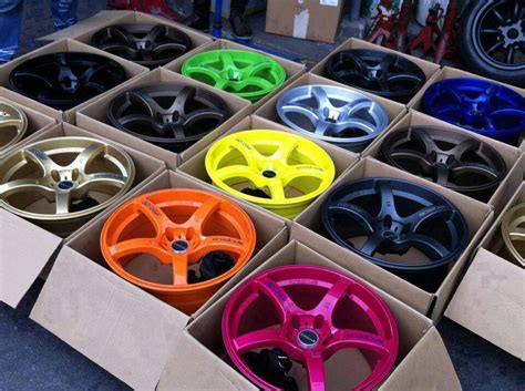 Watch as i sandblast and then powder coat my aluminum rims with my new eastwood dual voltage gun. powder coated wheels | Powder Coated Wheels | Pinterest ...