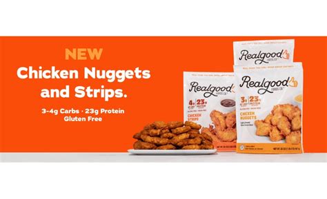 Real Good Foods Launches High Protein Low Carb Chicken Nuggets And Strips The National