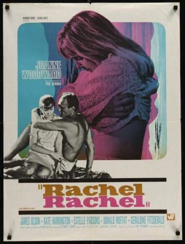 Rachel Rachel French Movie Poster Paul Newman Joanne Woodward 1968 Ebay