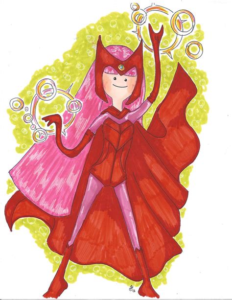 Scarlet Bubblegum Witch Princess Colored By Badseedshalo On Deviantart