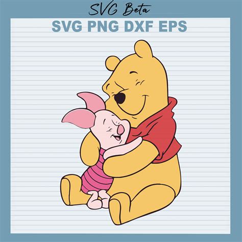 Winnie The Pooh Svg Cut Files For Cricut Silhouette Studio