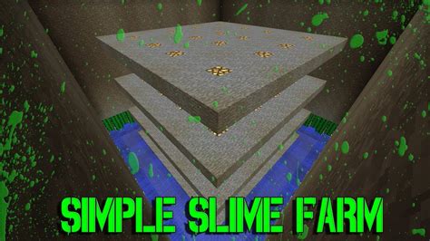 Simple Slime Farm [1.8] | Vanilla Minecraft - YouTube