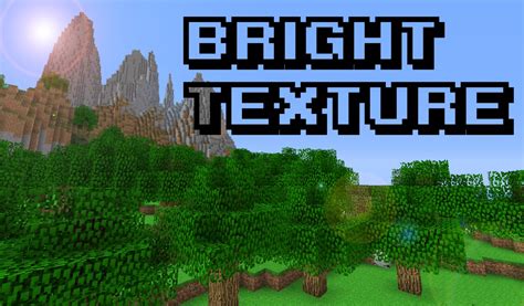 Minecraft Texture Packs Bright Madihah Buxton