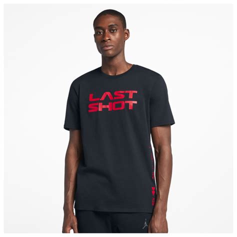 Jordan Retro Last Shot Verbiage T Shirt Men S Basketball