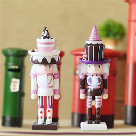 Home Decoration Miniature Wooden Christmas T Ice Cream Sweet The