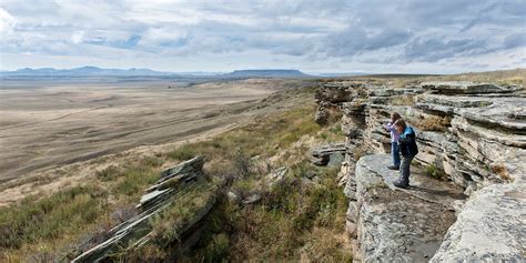 First Peoples Buffalo Jump State Park Via
