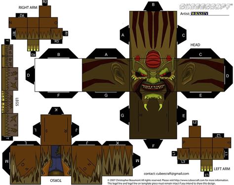 jeepers creepers cubee part a by wrxstv on deviantart halloween paper crafts jeepers creepers