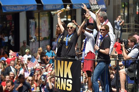A Ticker Tape Parade For The U S Women’s Soccer Team’s World Cup Victory