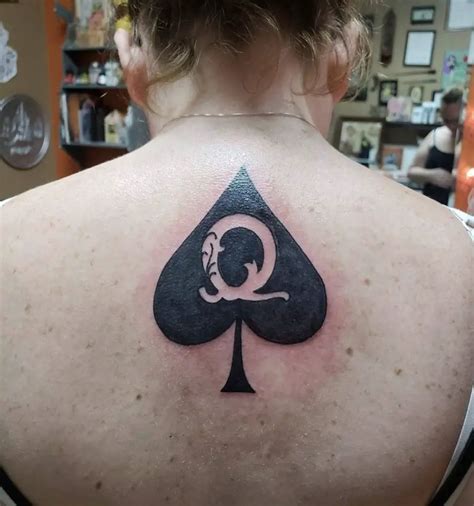 Best Queen Of Spades Tattoo Designs May