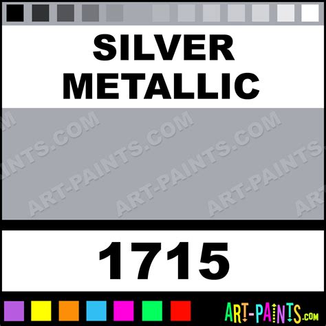 Silver Metallic Prism Metal And Metallic Paints 1715 Silver