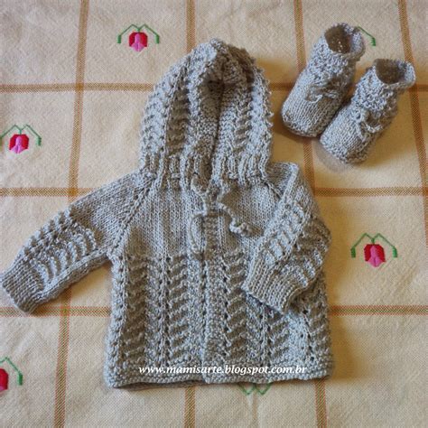 crochet et tricot da mamis casaquinhos com capuz em tricot para bebê receitas