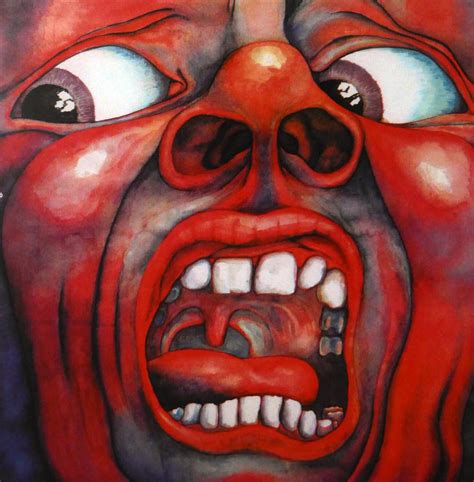 King Crimson In The Court Of The Crimson King Album Cover Art Fr