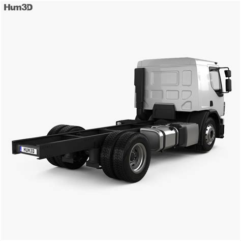 Volvo Fe Chassis Truck 2 Axle 2016 3d Model Vehicles On Hum3d