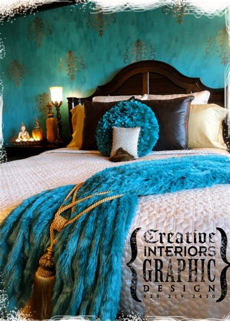 Eclectic living room designs decorating ideas. Blue + brown bedroom - turquoise and gold? hmm. | For the ...