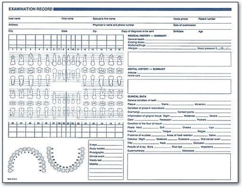 28 Dental Chart Notes Template in 2020 | Notes template, Dental